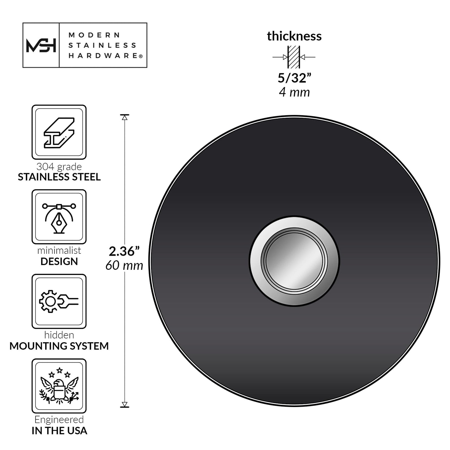 C-Series Doorbells (Anodized Black)