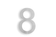 6 Inch 2D Stainless Steel House Number Eight