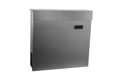 Modern Stainless Hardware | package delivery lock box, stainless steel mailbox post, large stainless steel mailbox, secure mailbox for packages