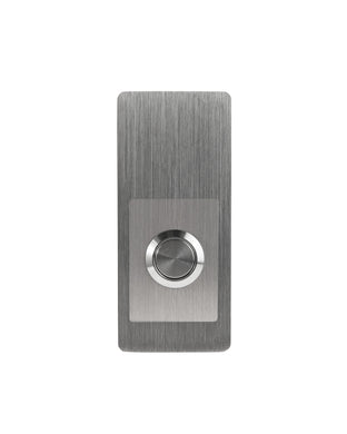 R6 Doorbell | Modern Stainless Hardware Flush Mount Doorbell Replacements
