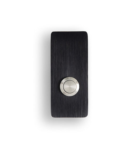 R7 Black Doorbell Button