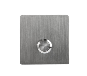 S2 Doorbell | Modern Stainless Hardware Flush Mount Doorbell Replacements